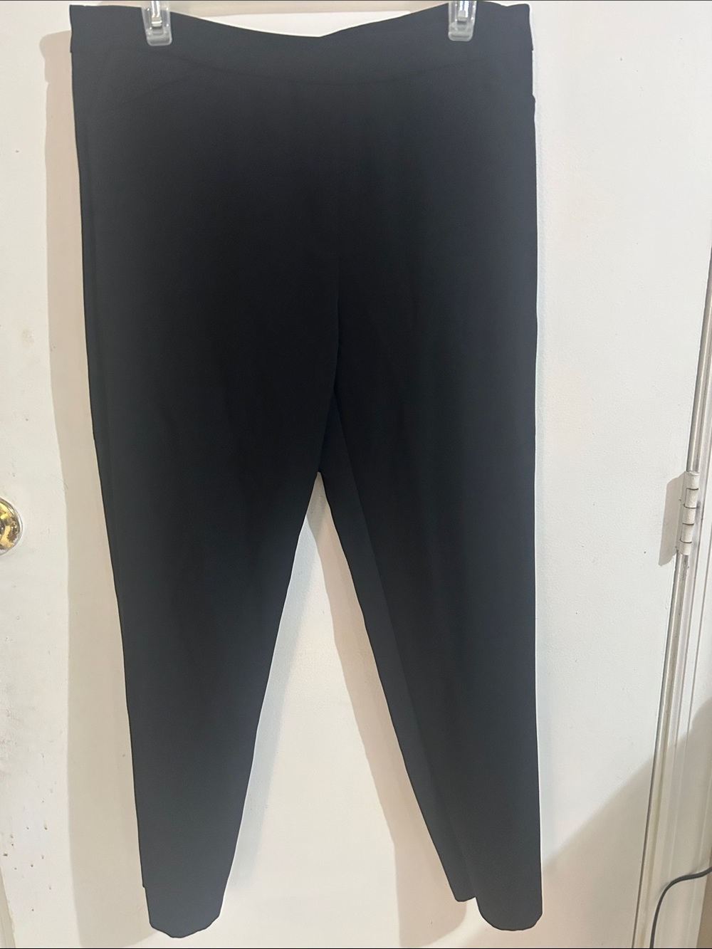 Zac & Rachel Black Skinny Ponte Ankle Pants